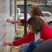 Tricolor y Fundación TECHO apoyaron a la comunidad de Forestal Alto en el pintado de fachadas y murales