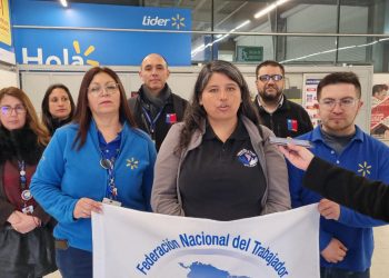 Dirección del Trabajo junto a Seremi fiscalizan Supermercado Líder en Belloto