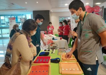 Comunidad del Hospital Dr. Gustavo Fricke se pone la camiseta del ACV