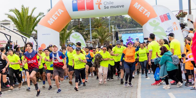 Un Mar de Runners animaron la Corrida de Todos los Tiempos en Viña del Mar