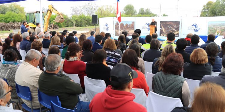 GORE da inicio a obras sanitarias que beneficiarán a más de dos mil vecinos de Santa María