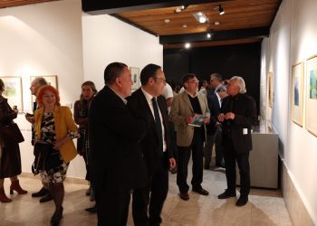 Inéditas acuarelas de Santos Chávez se presentan por primera vez en el Baburizza