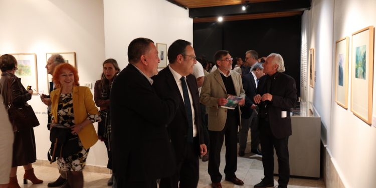 Inéditas acuarelas de Santos Chávez se presentan por primera vez en el Baburizza