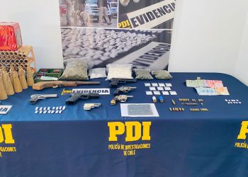 Operativo MT-CERO: PDI Detiene a Dos Individuos y Confisca Armamento en Quillota