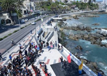 Viña del Mar inaugura Paseo en el Borde Costero de Av. Marina
