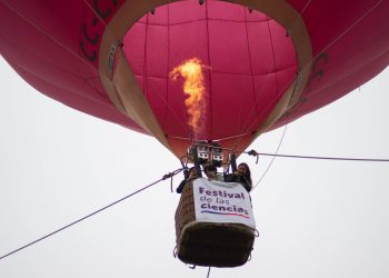 Desde un globo aerostático, Ministerio lanza Festival de las Ciencias 2023