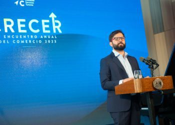 Presidente Boric participó del X Encuentro Anual del Comercio de la CNC