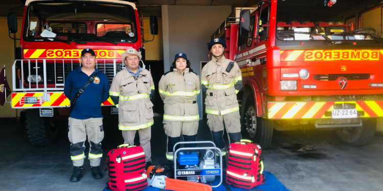 Bomberos de San Pedro se equipan con nuevas herramientas para enfrentar icendios