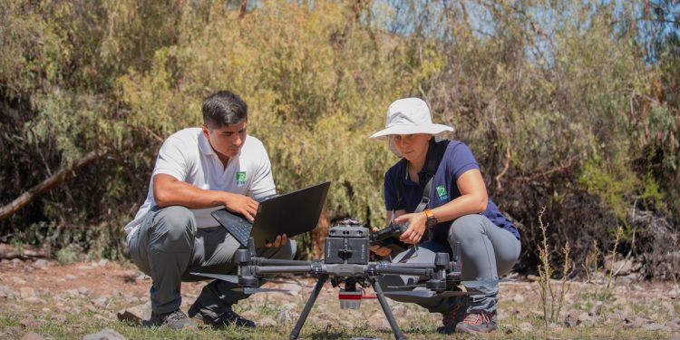 Apoyo desde el aire a proyecto de riego fotovoltaico
