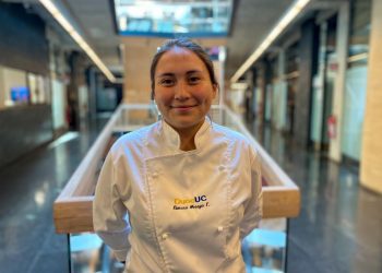 Estudiante de Gastronomía de Duoc UC Sede Valparaíso inició su viaje a Italia tras ganar beca en el Instituto Alma de Parma