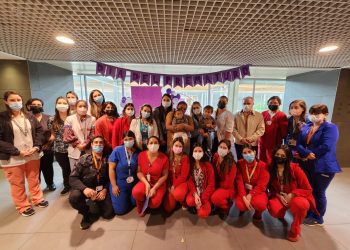 Junto a las familias, el Hospital Dr. Gustavo Fricke SSVQ celebró el Día Internacional del Prematuro