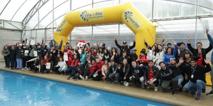 Municipio de Viña del Mar realiza festival acuático inclusivo para personas en situación de discapacidad