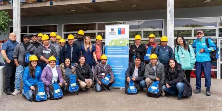 Finalizó capacitación a operadores de agua potable impartida por la Subdirección de Servicios Sanitarios Rurales y la UPLA