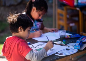 “Pintando la Navidad” llena de colores a los niños y niñas de Quilpué