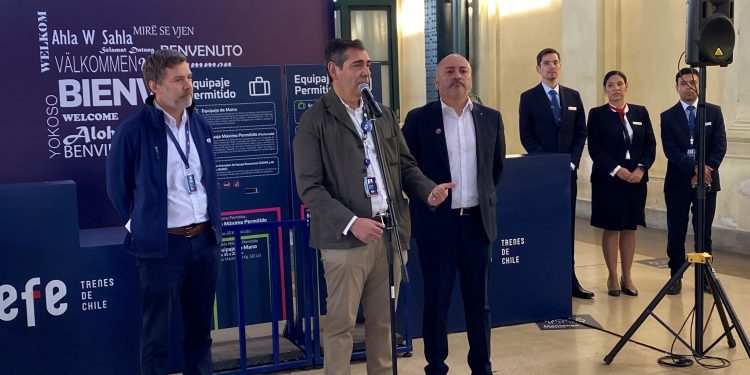 EFE reanudó el servicio de trenes a Curicó con tarifas desde los $ 5.900