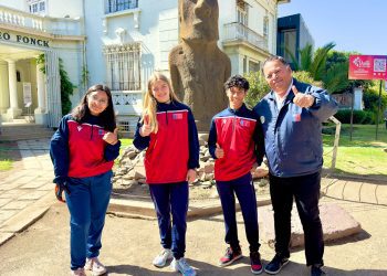 Deportistas regionales inician participación en voleibol, ajedrez, natación y para natación en Sudamericano Escolar