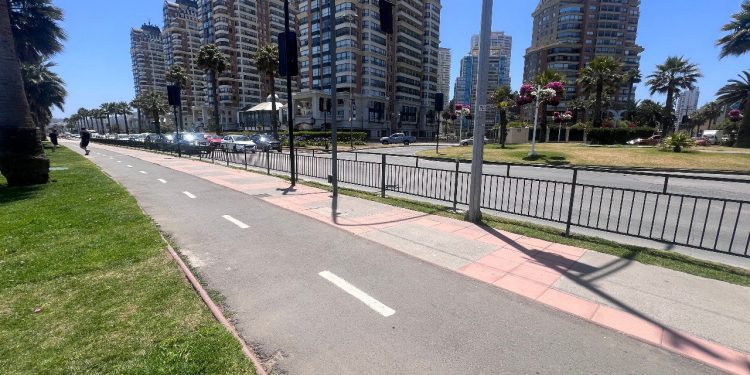 Reforzando la seguridad: Viña del Mar implementa barandas en el borde costero de Las Salinas