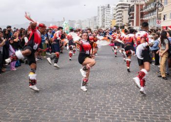 Cerca de un millar de personas participaron en el cierre del 2° Festival Cultural De Viña Del Mar