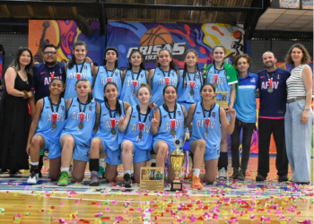 Seleccionadas regionales de básquetbol se coronaron campeonas nacionales sub 15