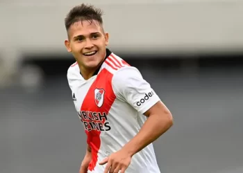 Otro nuevo fichaje en Unión La Calera: Axel Encinas, tasado en 20 millones por River Plate, llega libre a Chile