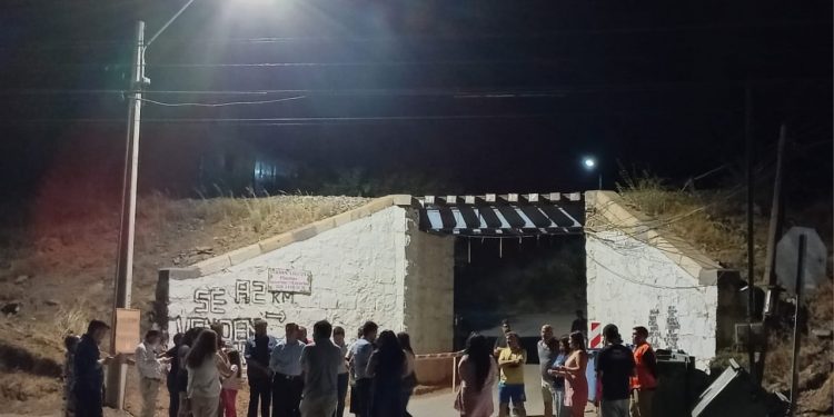 Municipalidad de Los Andes y Colbún inauguran nuevas luminarias LED en Camino Internacional