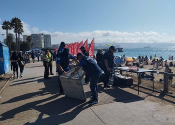 Municipio de Viña del Mar intensifica labores de fiscalización y decomiso de productos a comercio ambulante ilegal