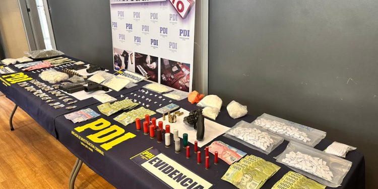 PDI desbarata focos de venta de droga en Viña del Mar, Concón y Puchuncaví