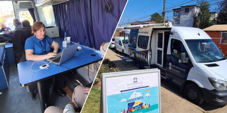 Bus de la Justicia sigue prestando apoyo a las personas damnificadas por los incendios en la región de Valparaíso