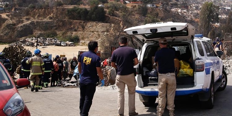 66 presuntas desgracias en la zona afectada por los incendios son indagadas por la Fiscalía