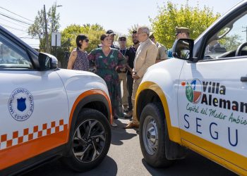 Municipio Abierto de Quilpué y Villa Alemana firman convenio para instalar lectores de patentes en sus vehículos de seguridad