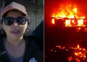 Mujer revela delicada situación tras incendios en Achupallas: Su hermana tiene el 70% del cuerpo quemado