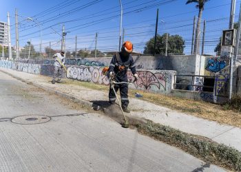 Programa de deshierbe 2023-2024 del Municipio Abierto de Quilpué alcanzó los 70 kilómetros de trabajo