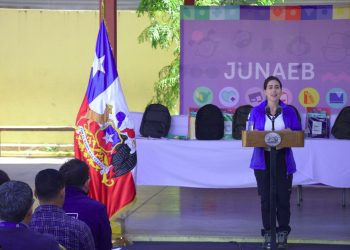 Alcaldesa Ripamonti pidió celeridad en la reconstrucción durante entrega de útiles escolares del Gobierno a estudiantes afectados por incendios en Viña del Mar