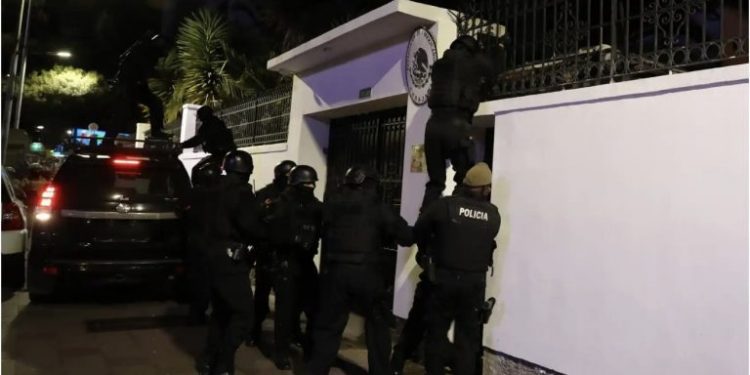 Partido Socialista de Chile condena la irrupción en la Embajada de México en Quito