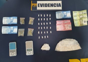 PDI San Felipe desbarata foco de microtráfico al interior de población el totoral