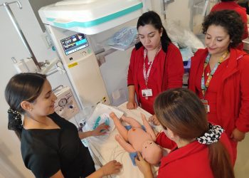 Hospital Dr. Gustavo Fricke capacita al equipo de matronería en reanimación neonatal