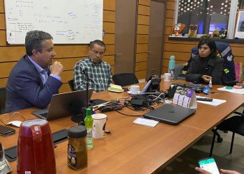 Alcaldesa Valeria Melipillán se reúne con Gerente Técnico de la Reconstrucción