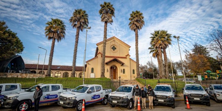 Concón: Incorporan nuevos vehículos para tareas de prevención