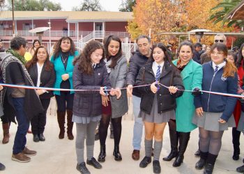 Más de $200 millones se invirtieron en infraestructura escolar en el Liceo Luis Laborda de Hijuelas
