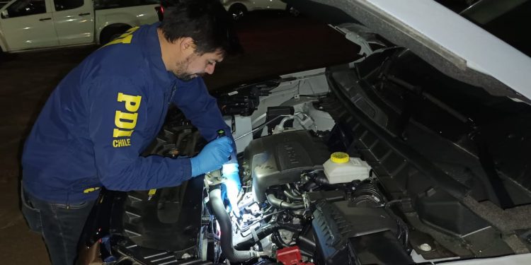 San Antonio: PDI investiga robo de vehículos