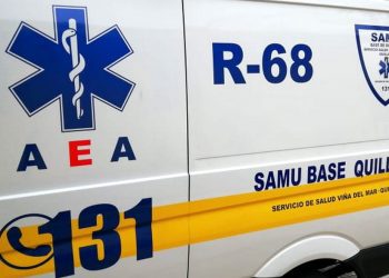 Accidente de tránsito en Quillota deja cuatro estudiantes lesionados