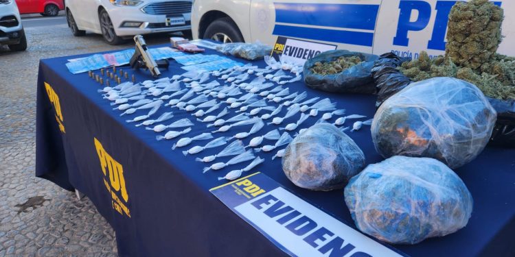 Petorca: PDI detiene a once personas en operativo antidrogras