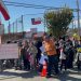 Vecinos de la Población Riesco se manifestaron contra desalojo de cancha y sede vecinal
