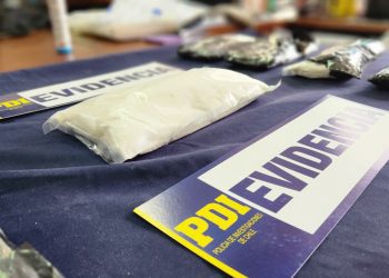 Los Andes: PDI detiene a dos sujetos extranjeros e incauta 3.630 gramos de ketamina