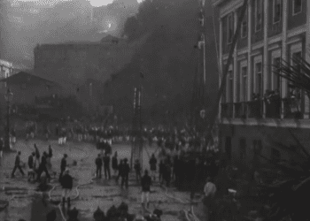 Equipo de Cine UV reversionará clásica película Ejercicio de Bomberos de 1902