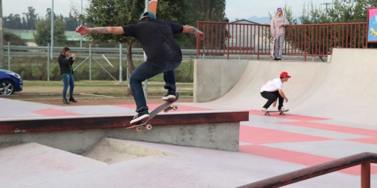 En Casablanca inauguran Primer skatepark diseñado con participación ciudadana