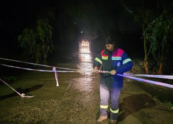 Alcaldesa Melipillán entregó balance durante las primeras horas del temporal