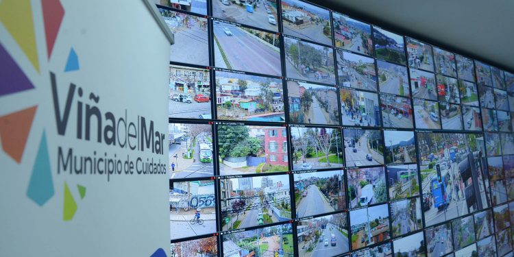 Viña del Mar: Nuevo sistema de televigilancia que incorpora inteligencia artificial