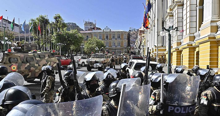 Crisis en Bolivia: Despliegue Militar en Plaza Murillo desata Alerta de Golpe de Estado, según Vicepresidente