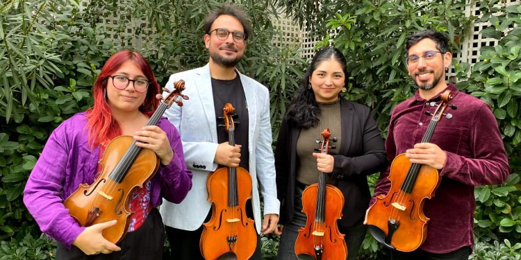 El Cuarteto de violas Arrebol debuta en Sala Viña del Mar